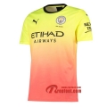 Maillot Manchester City Orange Third 2019 2020 Nouveau