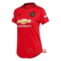 Maillot Du Manchester United Femme Rouge Domicile 2019 2020 Nouveau