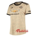 Maillot Du Manchester United Femme Marron Exterieur 2019 2020 Nouveau