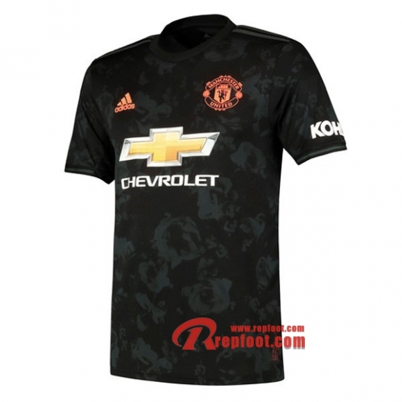 Maillot Du Manchester United Femme Noir Third 2019 2020 Nouveau