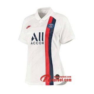 Maillot Du PSG Paris Saint Germain Femme Blanc Third 2019 2020 Nouveau