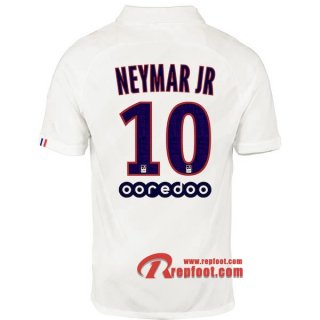 Maillot PSG Paris Saint Germain Jordan No.10 Neymar Jr Blanc Third 2019 2020 Nouveau