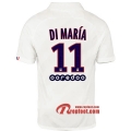 Maillot PSG Paris Saint Germain Jordan No.11 Di Maria Blanc Third 2019 2020 Nouveau