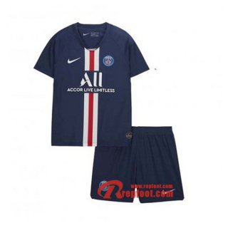 Ensemble Maillot De PSG Paris Saint Germain Enfant Bleu Domicile 2019 2020 Nouveau