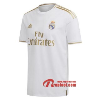 Maillot Real Madrid Blanc Domicile 2019 2020 Nouveau