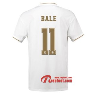 Maillot Real Madrid No.11 Bale Blanc Domicile 2019 2020 Nouveau