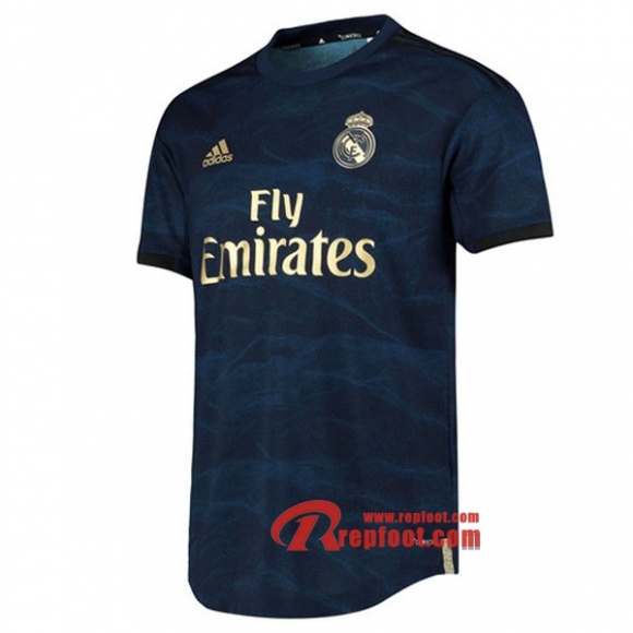 Maillot Real Madrid Bleu Exterieur 2019 2020 Nouveau