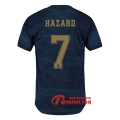 Maillot Real Madrid No.7 Hazard Bleu Exterieur 2019 2020 Nouveau