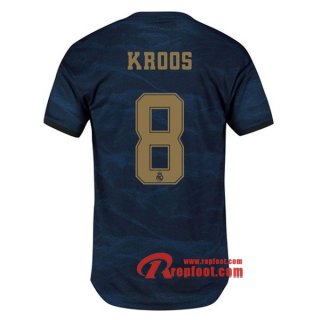 Maillot Real Madrid No.8 Kroos Bleu Exterieur 2019 2020 Nouveau