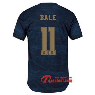 Maillot Real Madrid No.11 Bale Bleu Exterieur 2019 2020 Nouveau