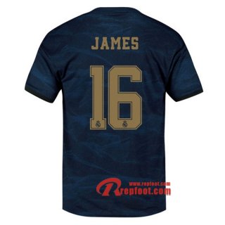 Maillot Real Madrid No.16 James Bleu Exterieur 2019 2020 Nouveau