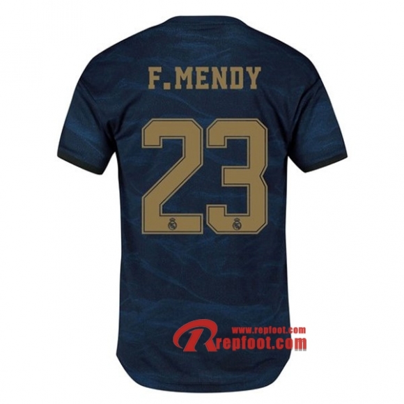 Maillot Real Madrid No.23 F.Mendy Bleu Exterieur 2019 2020 Nouveau