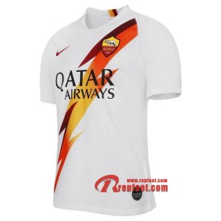 Maillot AS Rome Blanc Exterieur 2019 2020 Nouveau