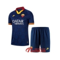 Ensemble Maillot De AS Rome Enfant Bleu Third 2019 2020 Nouveau