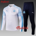 Nouveau Ensemble Survetement De Marseille OM Enfant Blanc 2019/2020 :Site Fiable | Repfoot