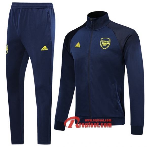 Ensemble De Veste Survetement Arsenal Bleu Fonce 2019 2020 Nouveau  Ensemble De Veste Survetement Arsenal Bleu Fonce 2019 2020 Nouveau