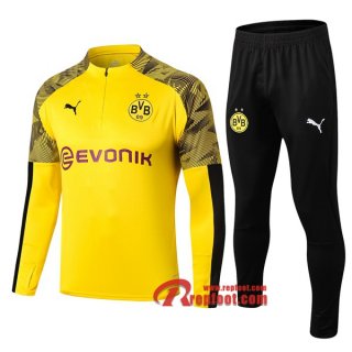 Ensemble De Survetement Dortmund Bvb Jaune 2019 2020 Nouveau