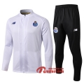 Ensemble De Veste Survetement FC Porto Blanc 2019 2020 Nouveau