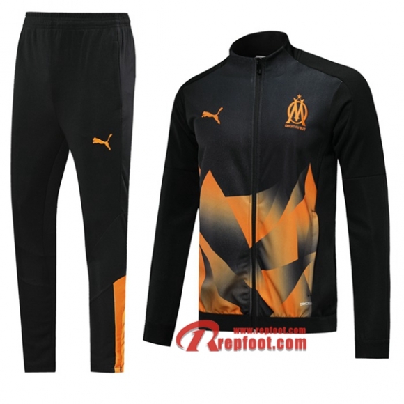 Ensemble Du Veste Survetement Marseille OM Noir/Jaune 2019/2020 Nouveau  Ensemble Du Veste Survetement Marseille OM Noir/Jaune 2019/2020 Nouveau