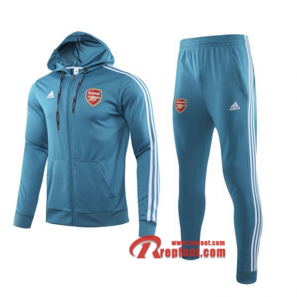 Ensemble De Survetement Arsenal Bleu 2019 2020 Nouveau