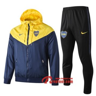 Ensemble De Coupe-Vent Survetement Boca Juniors Jaune 2019 2020 Nouveau