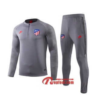 Ensemble Survetement Atletico Madrid Gris 2019-2020 Nouveau