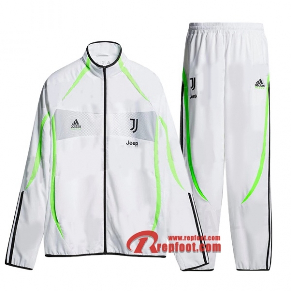 Ensemble Veste Survetement Juventus Blanc 2019-2020 Nouveau