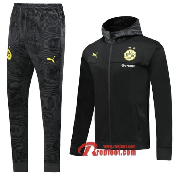 Ensemble Du Veste A Capuche Survetement Dortmund Bvb Noir 2019/2020 Nouveau Ensemble Du Veste A Capuche Survetement Dortmund Bvb Noir 2019/2020 Nouveau