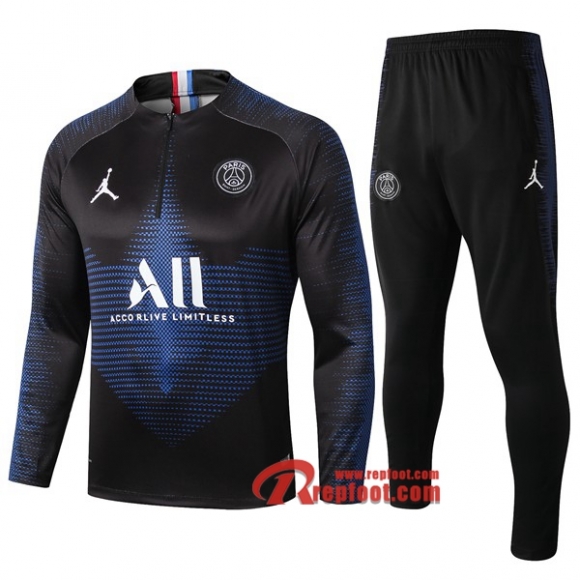 Ensemble De Survetement Paris Saint Germain-PSG Jordan Bleu Saphir 2019 2020 Nouveau