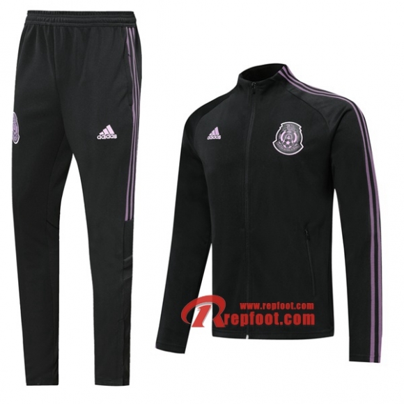 Ensemble Veste Survetement Equipe De Mexique Noir Pourpre 2019 2020 Nouveau Ensemble Veste Survetement Equipe De Mexique Noir Pourpre 2019 2020 Nouveau