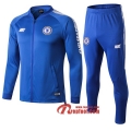 Ensemble Du Veste Survetement Chelsea FC Bleu 2019/2020 Nouveau