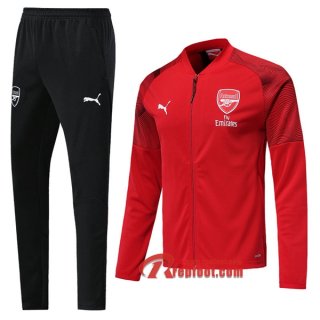 Ensemble Du Veste Survetement Arsenal Rouge 2019/2020 Nouveau