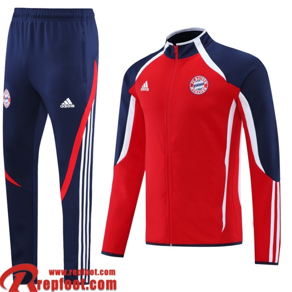 Veste Foot Bayern Munich rouge Homme 2021 2022 JK265  Veste Foot Bayern Munich rouge Homme 2021 2022 JK265