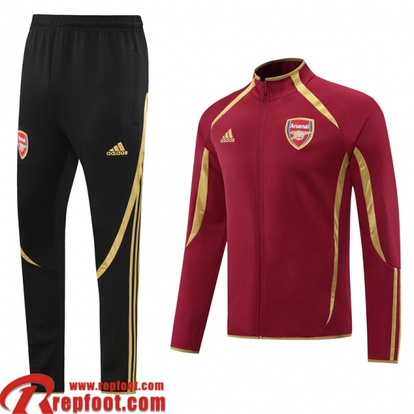 Veste Foot Arsenal rouge foncé Homme 2021 2022 JK267 Veste Foot Arsenal rouge foncé Homme 2021 2022 JK267