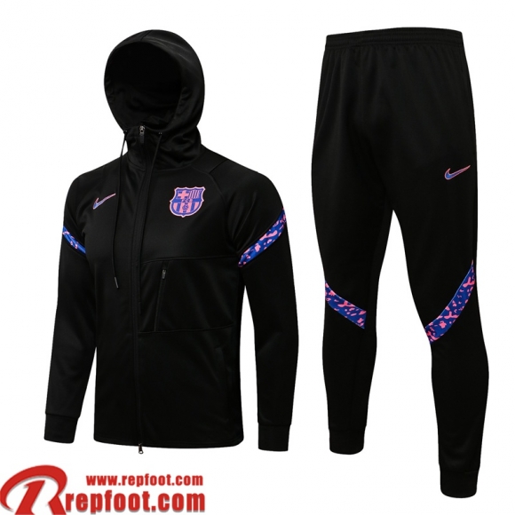 Veste Foot - Sweat A Capuche Barcelone noir Homme 2021 2022 JK288 Veste Foot - Sweat A Capuche Barcelone noir Homme 2021 2022 JK288