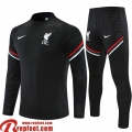 Survetement de Foot Liverpool noir Homme 2021 2022 TG204