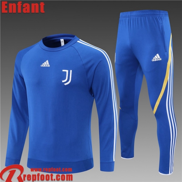 Survetement de Foot Juventus bleu Enfant 2021 2022 TK184  Survetement de Foot Juventus bleu Enfant 2021 2022 TK184