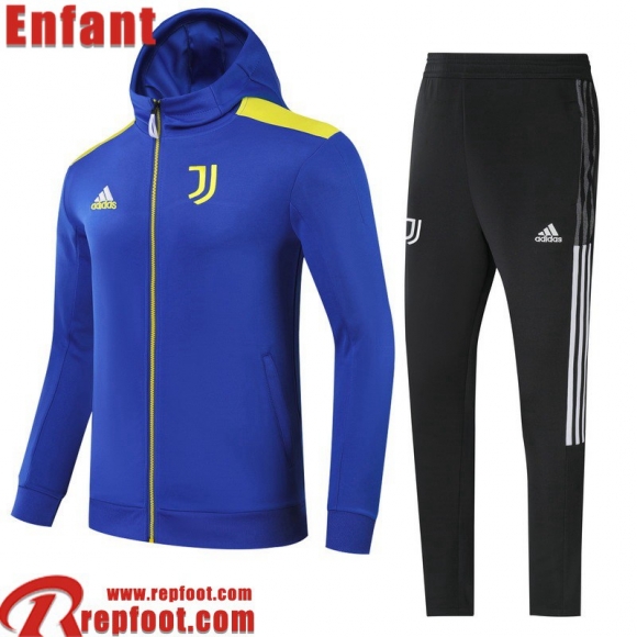 Veste Foot Juventus bleu Enfant 2021 2022 TK213