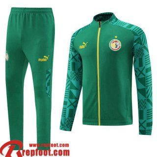 Senegal Veste Foot vert Homme 22 23 JK644