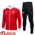 Manchester United Veste Foot rouge Homme 22 23 JK653