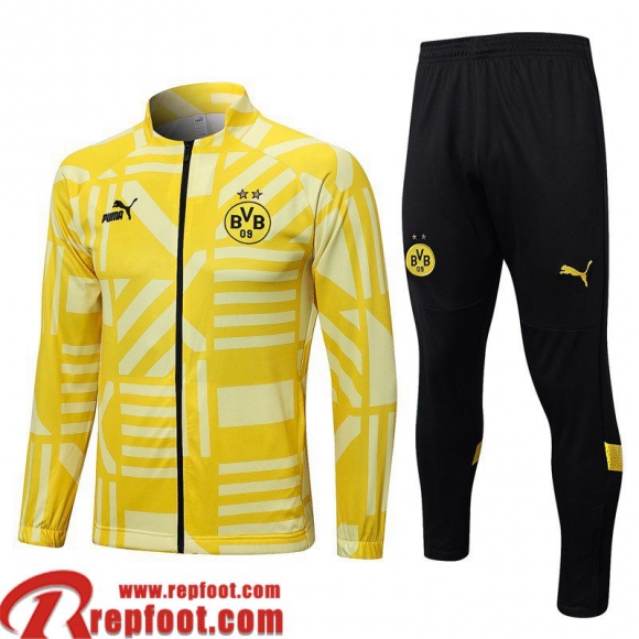 Dortmund Veste Foot jaune Homme 22 23 JK655