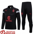 AC Milan Survetement de Foot noir Homme 22 23 TG619 AC Milan Survetement de Foot noir Homme 22 23 TG619