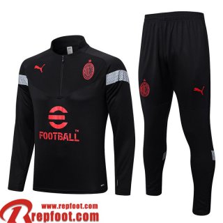 AC Milan Survetement de Foot noir Homme 22 23 TG619