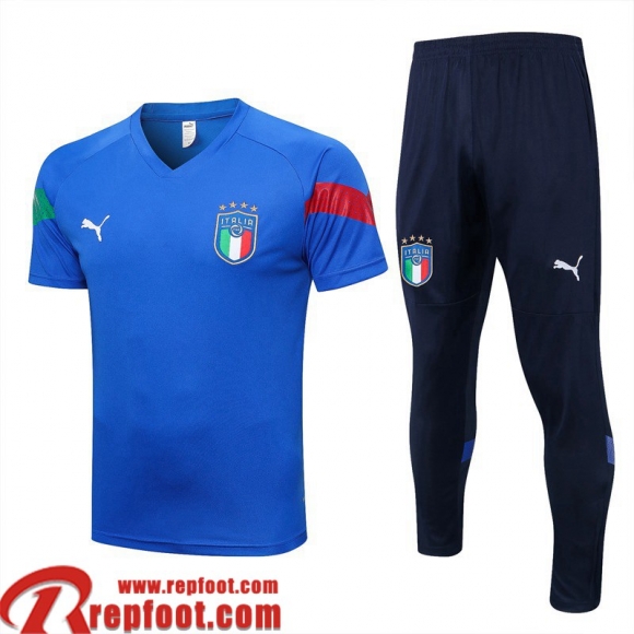Italia Survetement T Shirt bleu Homme 22 23 TG635