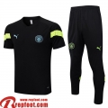 Manchester City Survetement T Shirt noir Homme 22 23 TG641