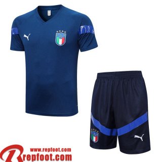 Italia Survetement T Shirt bleu marine Homme 22 23 TG645