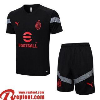 AC Milan Survetement T Shirt noir Homme 22 23 TG649