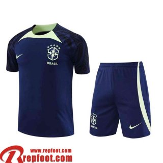 Brasile Survetement T Shirt bleu Homme 22 23 TG652