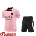 PSG Survetement T Shirt rose Homme 22 23 TG660