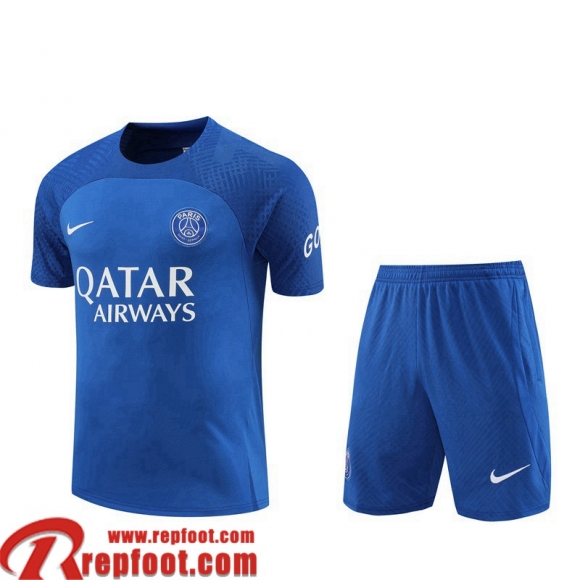 PSG Survetement T Shirt bleu Homme 22 23 TG661